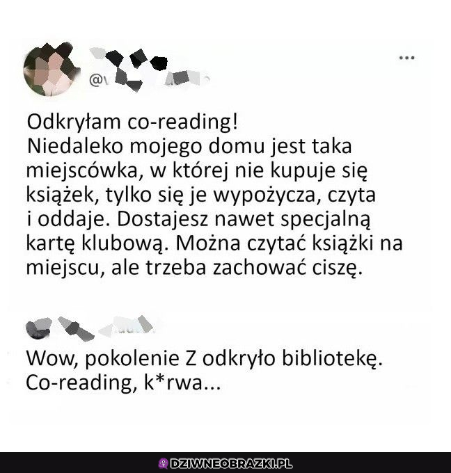 Kiedy nowi odkryją co to biblioteka