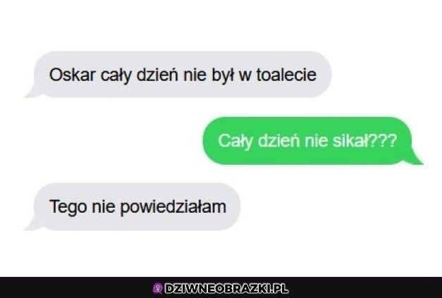 Może nie zdążył :P