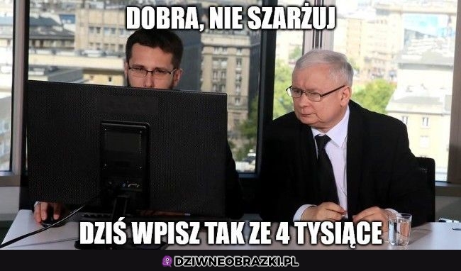 Dzisiaj poszarżowane