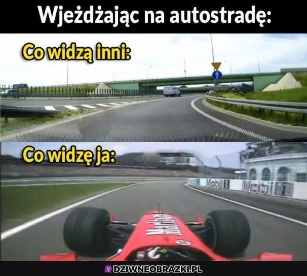 Wjazd na autostrade