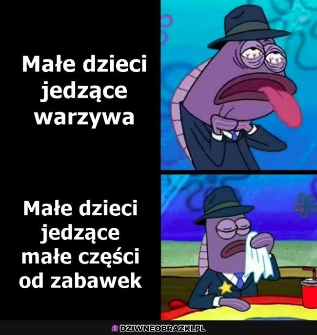 Części zabawek zawsze lepiej smakują 