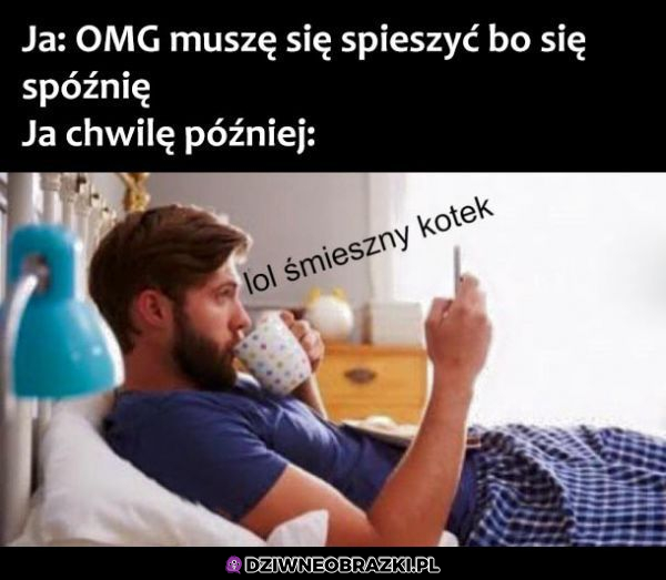 Kiedy musisz się spieszyć