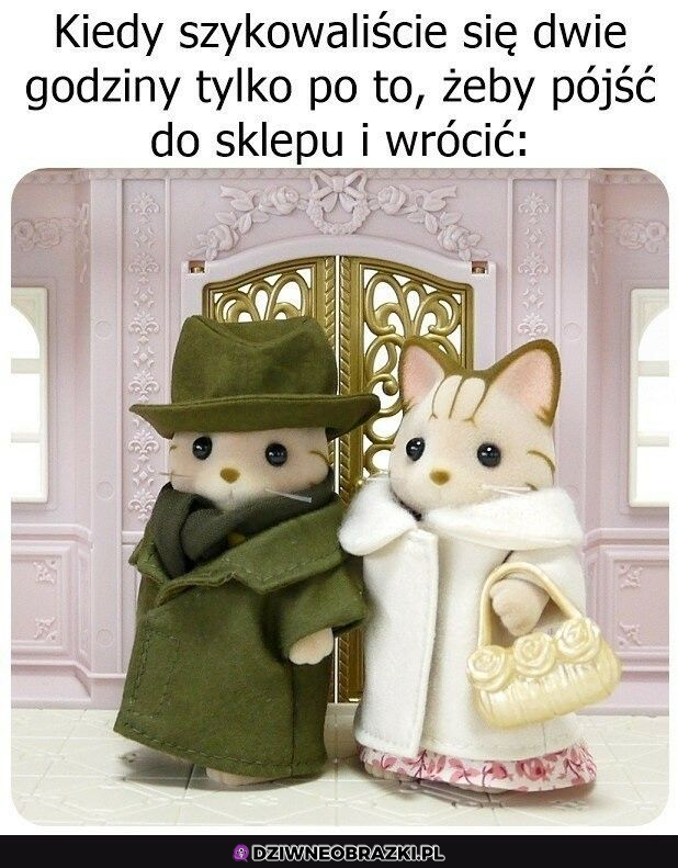 Wyjście do sklepu