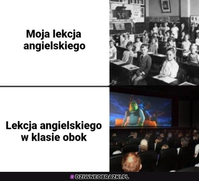 Lekcje angielskiego takie były