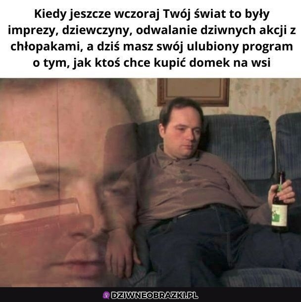 Ta nagła zmiana