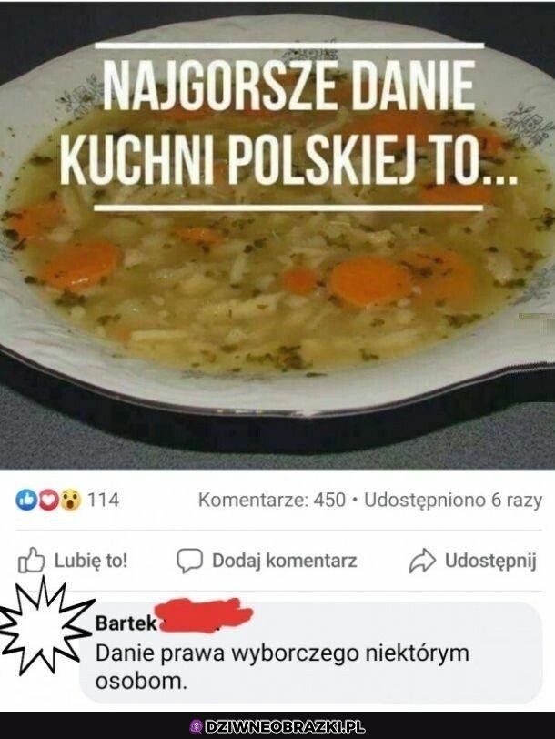 Najgorsze danie