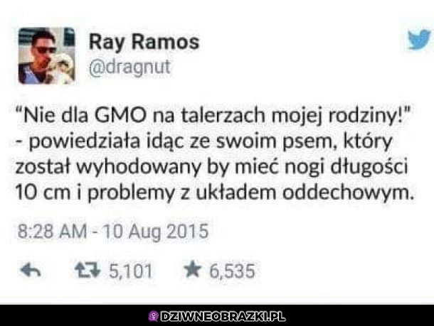 Ale nie dla GMO