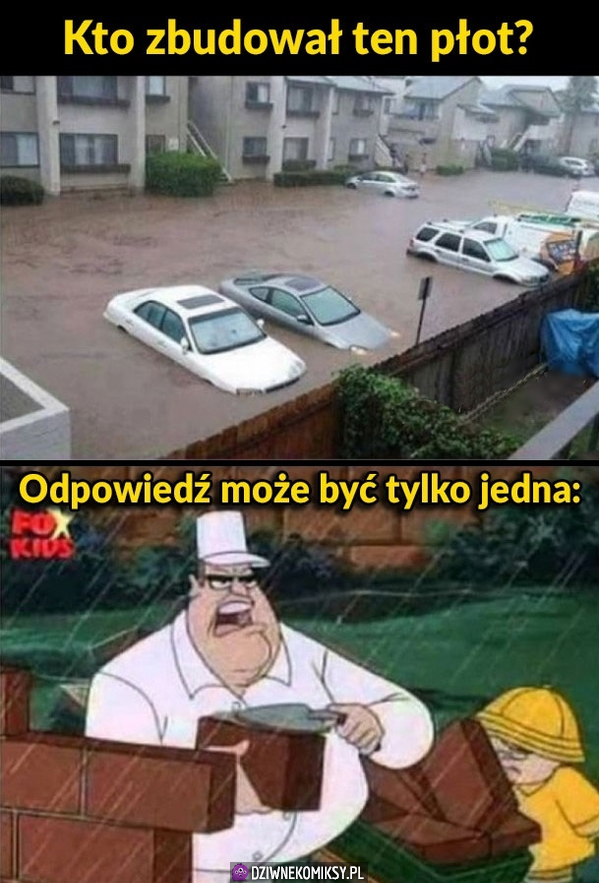 Kto zbudował ten płot?