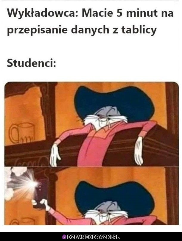 Przepisywanie slajdów