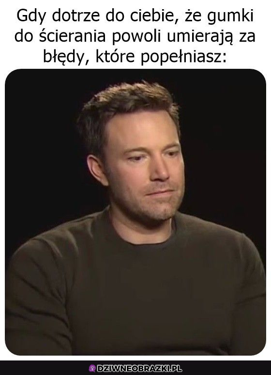 Lepiej nie popełniać błędów