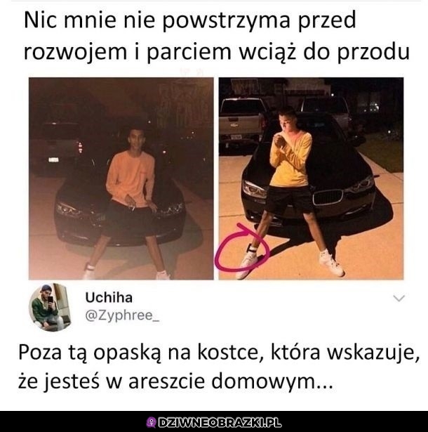 Rozwija się chłopak