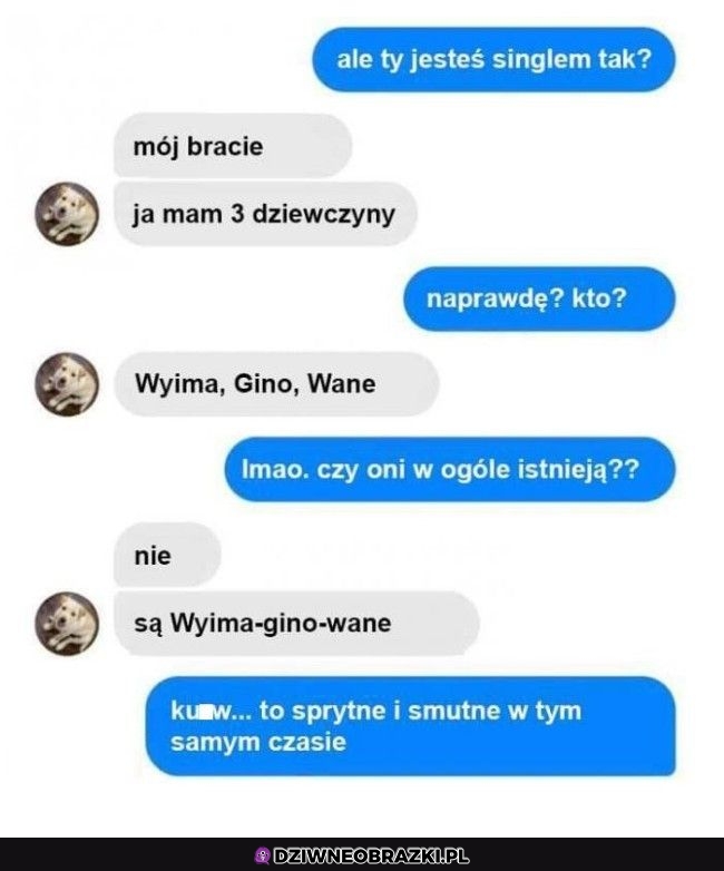 Ma 3 dziewczyny