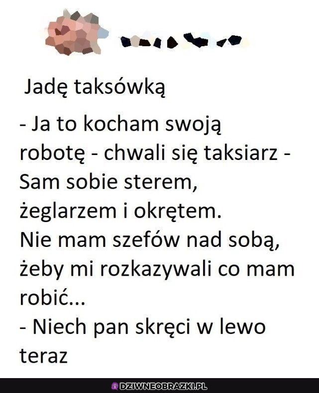 Z życia taksówkarza