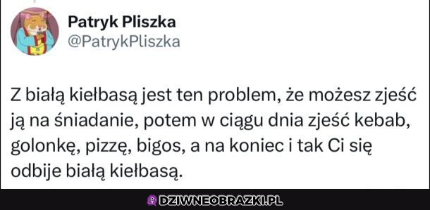 Biała kiełbasa