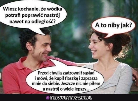 Poprawia nastrój