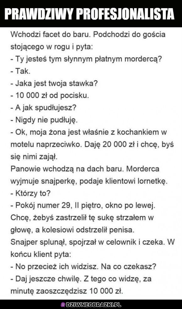 Prawdziwy zawodowiec
