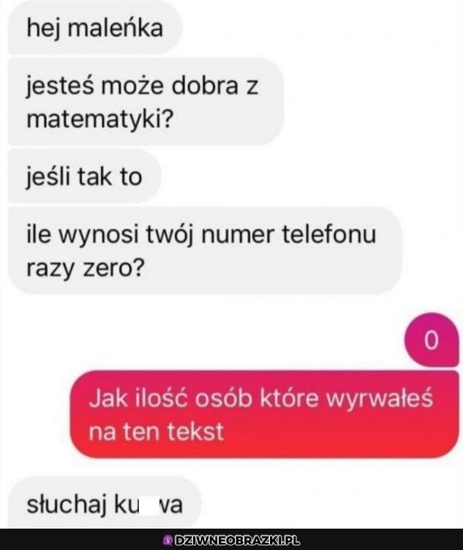 Kiedy miałeś pałę z matmy, ale próbujesz wyrywać