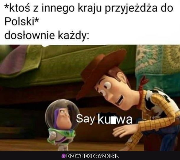 Kiedy widzisz obcokrajowca