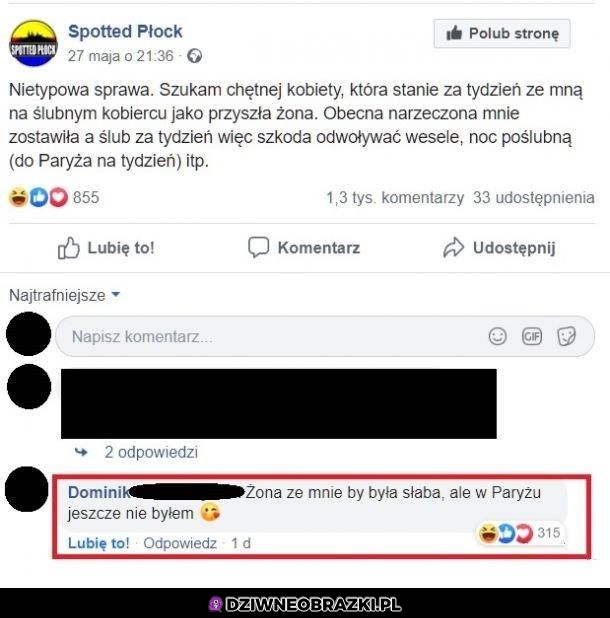 Zawsze jest to jakaś opcja