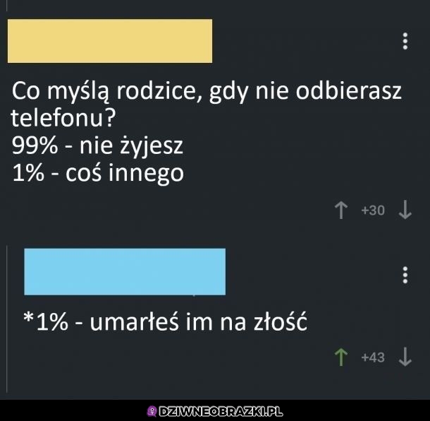 I to jeszcze tak po złości