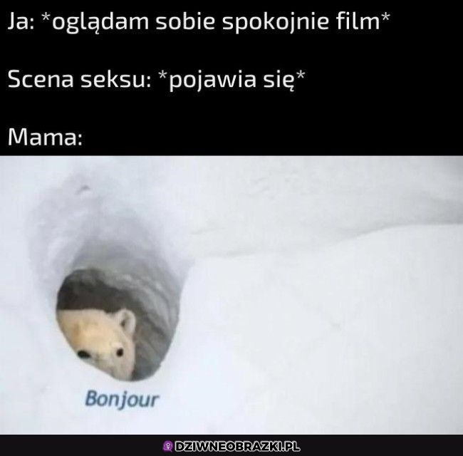 Kiedy oglądam sobie spokojnie film