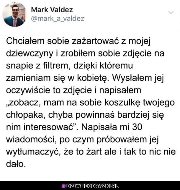 No koleś naprawdę pojechałeś 