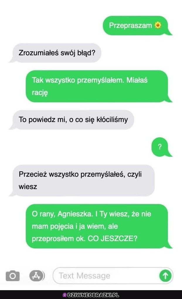 Chłopy są proste, po prostu nie chcą się kłócić :P