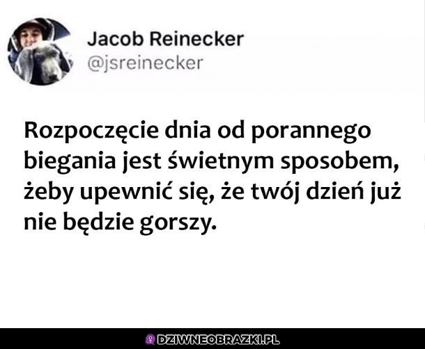 Poranne bieganie