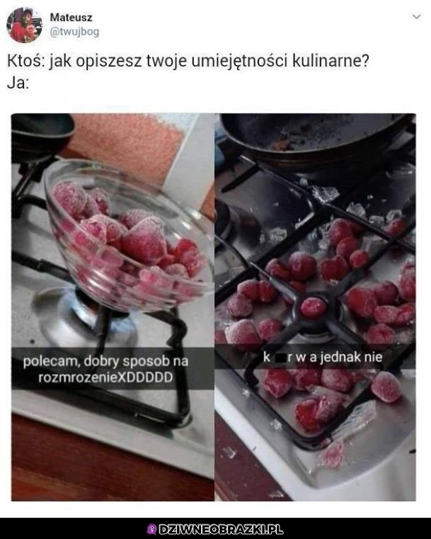 Zdolności kulinarne