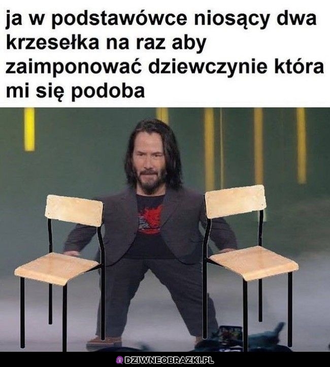 Kiedy niesiesz krzesełka