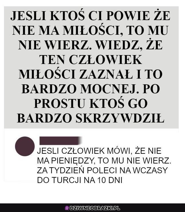 Nie wierz ludziom