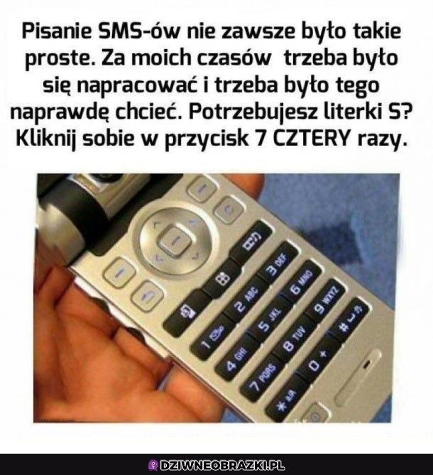 Kiedyś było trudniej