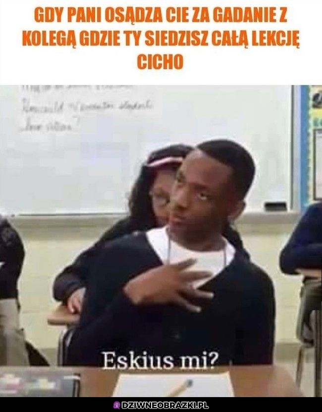 Ten moment na lekcji
