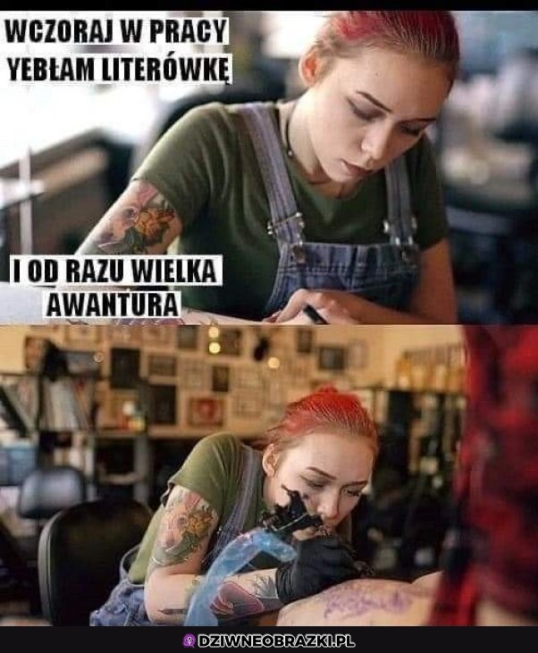 Oj tam zdarza się