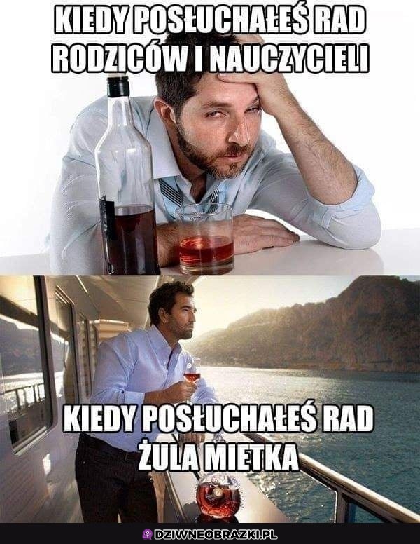 Wiadomo czyje rady lepsze