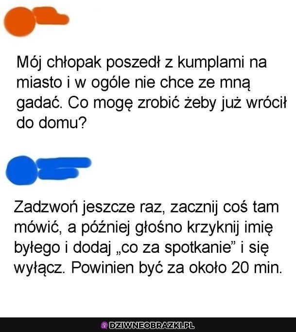 Sposób na ściągnięcie do domu
