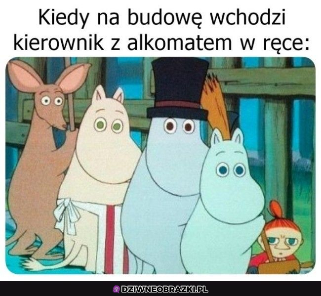 Kiedy kierownik przynosi alkomat