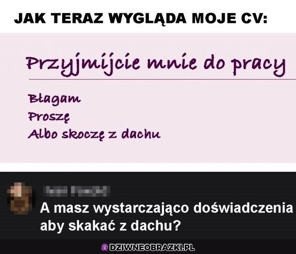 CV w pandemii