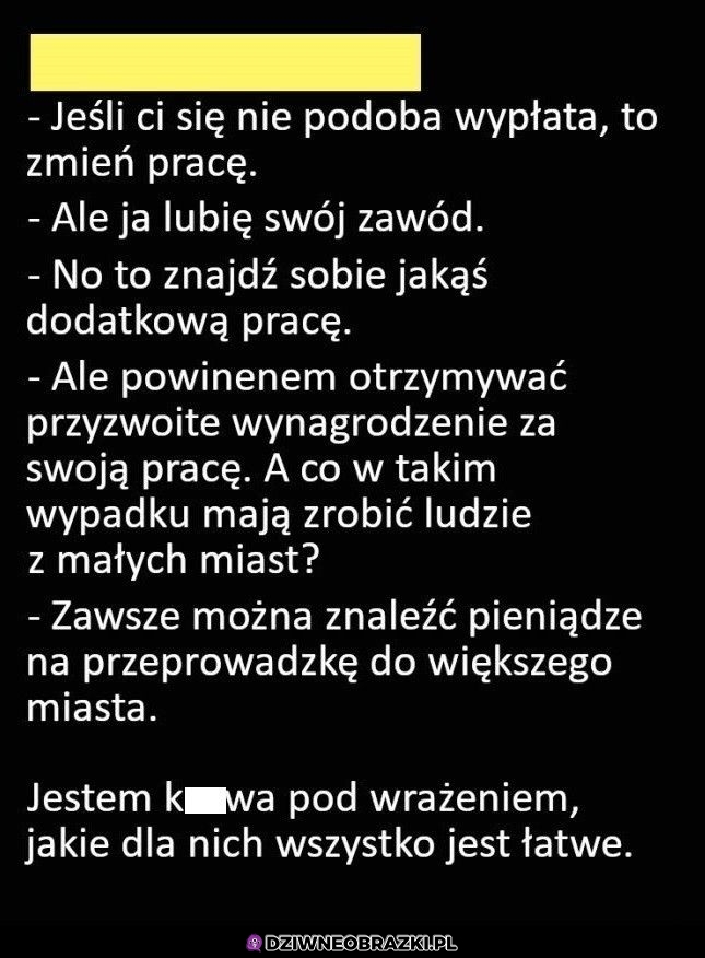 To nie jest wcale takie proste