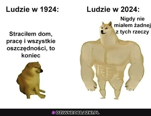 Ludzie kiedyś i dziś