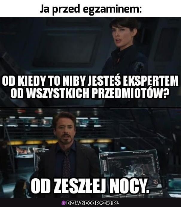 Kiedy masz sesję