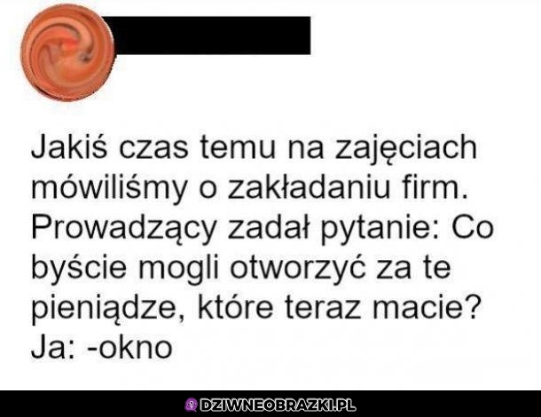 Co mogliby otworzyć?