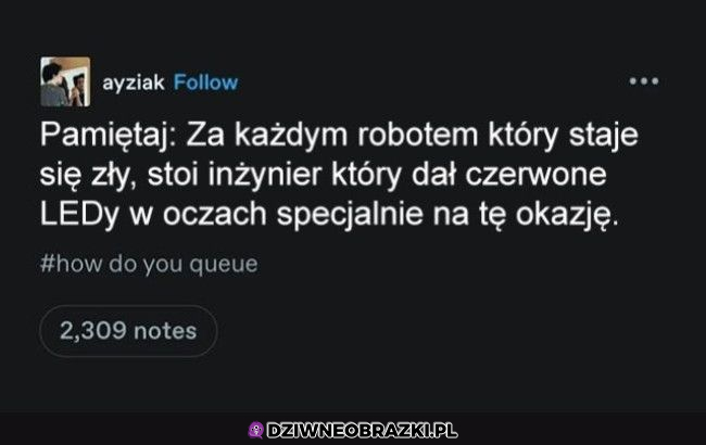 to nie robot jest zły