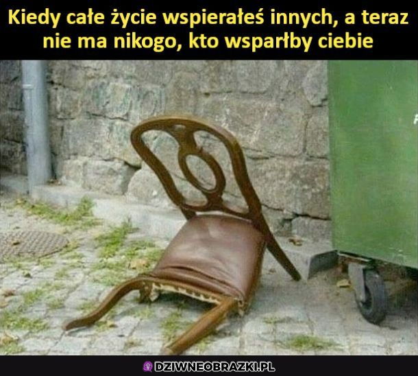 Aż nóżki oklapły 