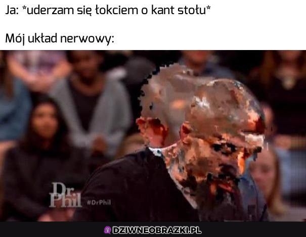 Kiedy uderzę się w łokieć