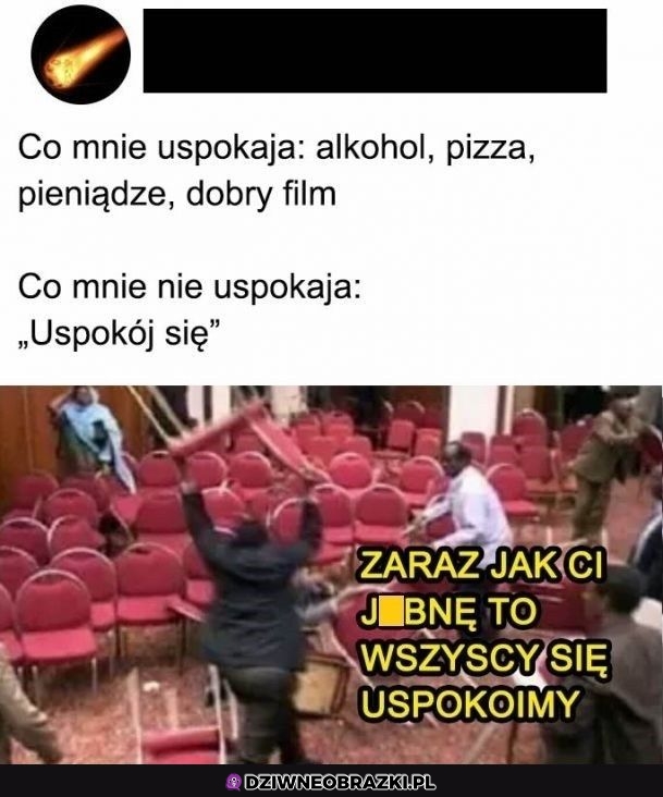 Uspokajanie