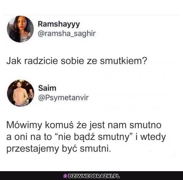 Sposób na smutek