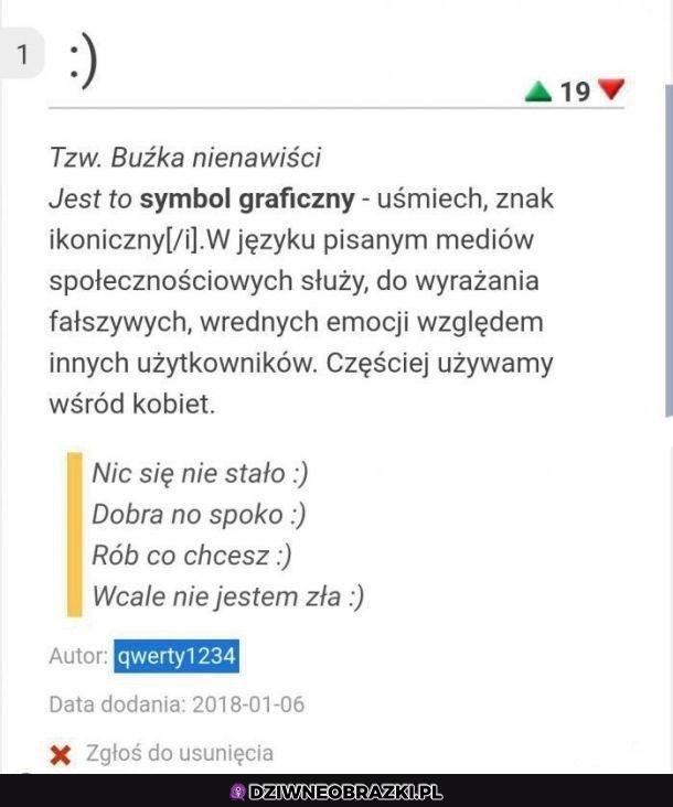 Uśmieszek nienawiści