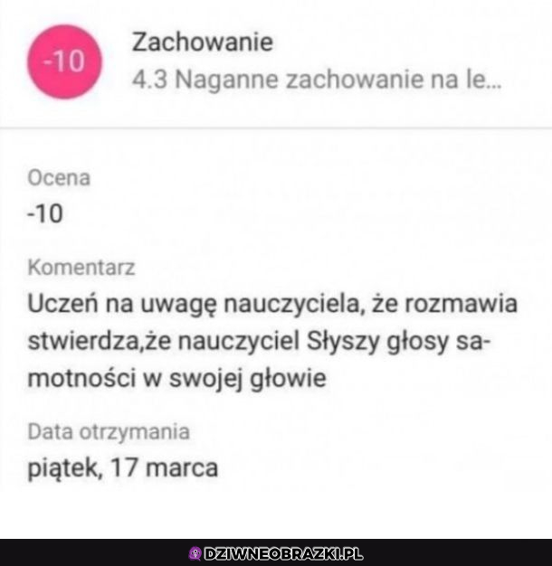 Chyba trafił w czuły punkt 