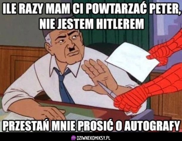 Spiderman, no weź...